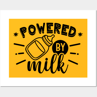 powered by milk Posters and Art